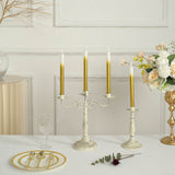 Ombre Gold Reusable Candles