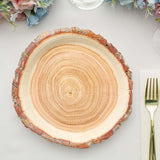 Natural Farmhouse Paper Dinner Plates Natural Farmhouse Paper Dinner Plates